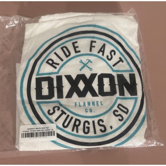 Dixxon Stirgis Tiffany Ride Fast Corpo Boxy T Shirt XL New Rare - Picture 6 of 7